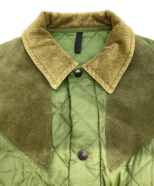Barbour（バブアー）Barbour (バブアー) キルティングジャケット グリーン サイズ:Lの古着・服飾アイテム