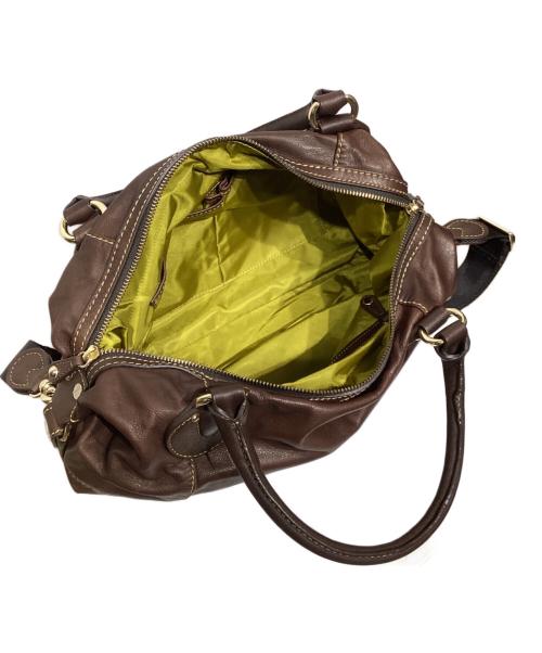 russet（ラシット）russet (ラシット) 2WAYレザーボストンバッグ　FL-T02-006 ブラウンの古着・服飾アイテム