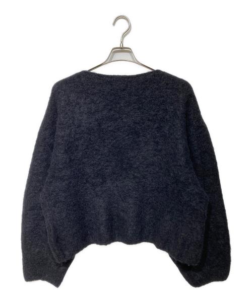 COCUCA（コキュカ）COCUCA (コキュカ) モヘヤニット　ファーニット ブラック サイズ:-の古着・服飾アイテム