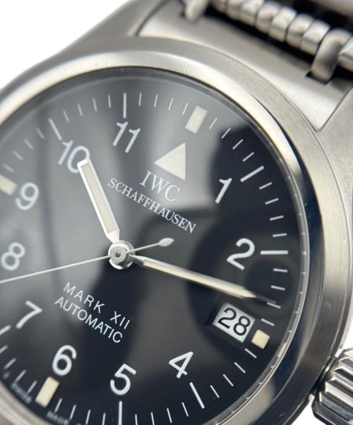IWC（アイダブリューシー）IWC (アイダブリューシー) PILOT WATCH MARK XII パイロットウォッチマーク Ref:IW324102 黒文字盤 サイズ:36mm/17cmの古着・服飾アイテム