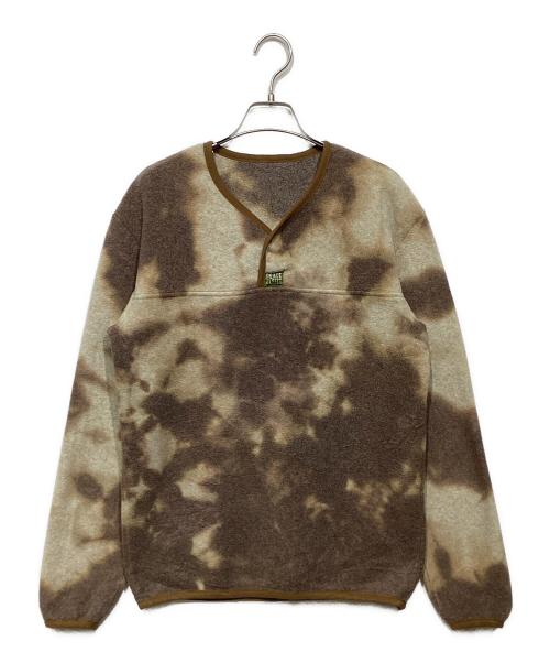 KAPITAL（キャピタル）KAPITAL (キャピタル) リバースフリースタイダイパックロンT ブラウン サイズ:2の古着・服飾アイテム