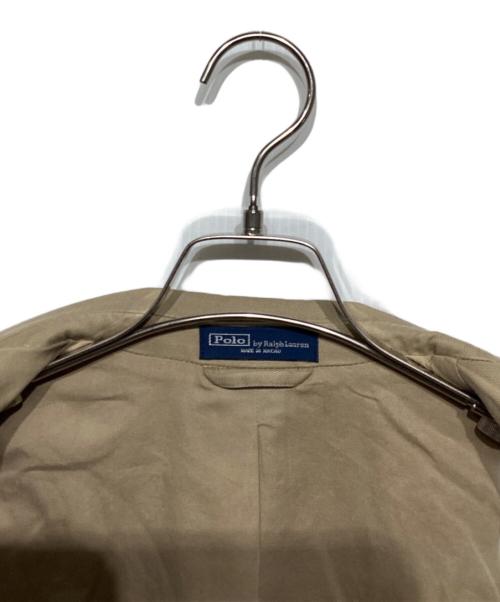POLO RALPH LAUREN（ポロ・ラルフローレン）POLO RALPH LAUREN (ポロ・ラルフローレン) コットンテーラードジャケット ベージュ サイズ:42Rの古着・服飾アイテム