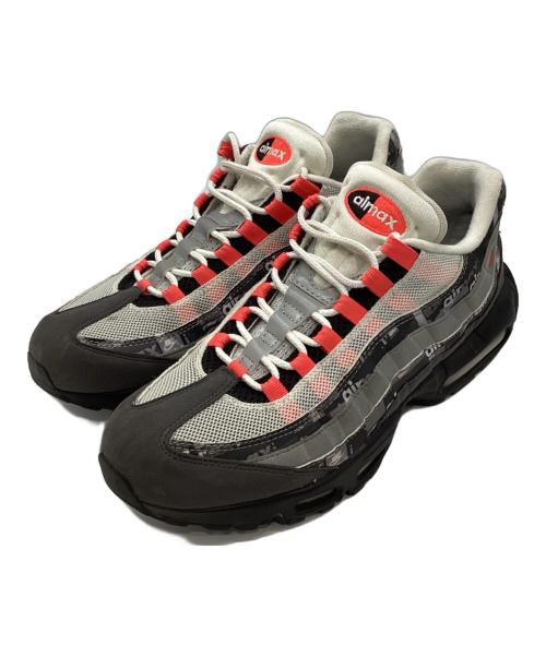 NIKE（ナイキ）NIKE (ナイキ) ATMOS (アトモス) AIR MAX 95 PRNT　AQ0925-002 グレー サイズ:US10.5の古着・服飾アイテム