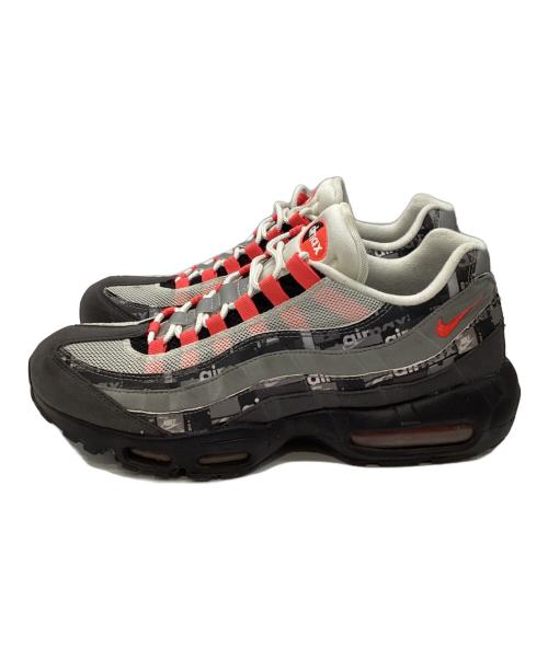 NIKE（ナイキ）NIKE (ナイキ) ATMOS (アトモス) AIR MAX 95 PRNT　AQ0925-002 グレー サイズ:US10.5の古着・服飾アイテム
