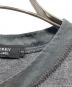 中古・古着 BURBERRY BLACK LABEL (バーバリーブラックレーベル) ヘンリーネックカットソー グレー サイズ:2：4000円