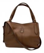 FURLAフルラ）の古着「DAFNE S Hobo 2WAY　WB00545」｜ブラウン