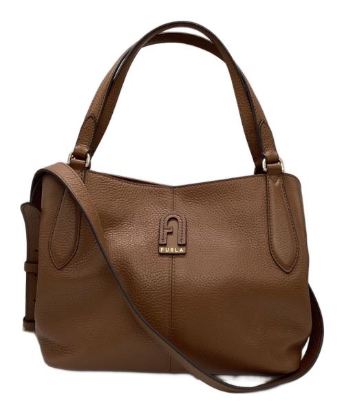 FURLA（フルラ）FURLA (フルラ) DAFNE S Hobo 2WAY　WB00545 ブラウンの古着・服飾アイテム