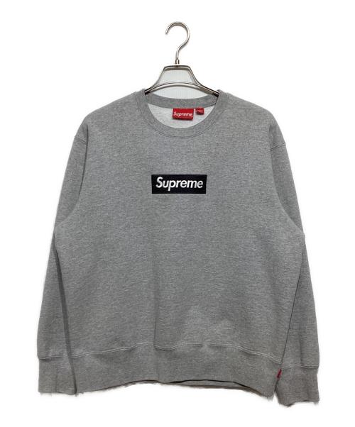 SUPREME（シュプリーム）SUPREME (シュプリーム) Box Logo Crewneck Heather Grey スウェット グレー サイズ:Sの古着・服飾アイテム