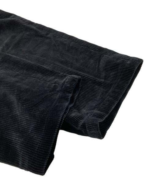 DESCENDANT（ディセンダント）DESCENDANT (ディセンダント) DC-3 CORDUROY TROUSERS ブラック サイズ:3の古着・服飾アイテム