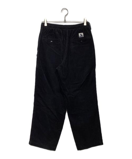 DESCENDANT（ディセンダント）DESCENDANT (ディセンダント) コーデュロイイージーパンツ ブラック サイズ:2の古着・服飾アイテム