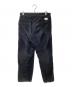 WTAPS (ダブルタップス) TUCK 02 TROUSERS.COTTON.CORDUROY ブラック サイズ:02：12000円