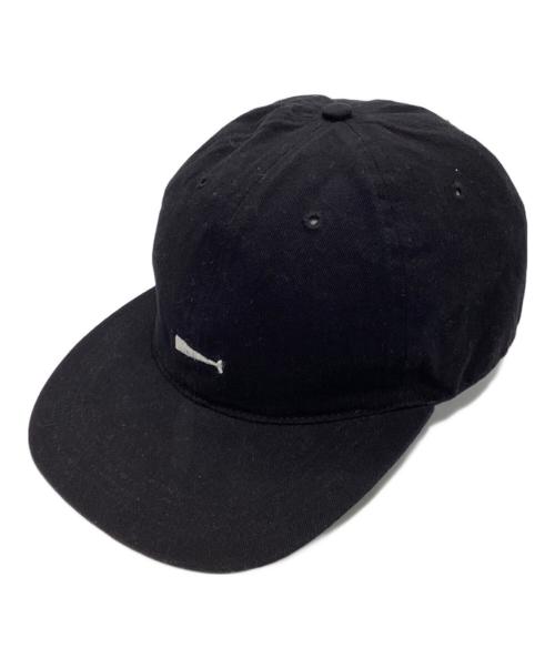 DESCENDANT（ディセンダント）DESCENDANT (ディセンダント) 6パネルキャップ ブラック サイズ:Fの古着・服飾アイテム