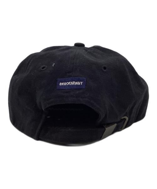 DESCENDANT（ディセンダント）DESCENDANT (ディセンダント) 6パネルキャップ ブラック サイズ:Fの古着・服飾アイテム