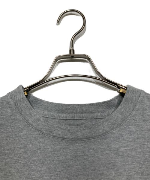 DESCENDANT（ディセンダント）DESCENDANT (ディセンダント) ワンポイント刺繍 Tシャツ グレー サイズ:2の古着・服飾アイテム