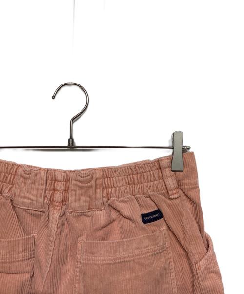 DESCENDANT（ディセンダント）DESCENDANT (ディセンダント) TETTY CORDUROY SHORTS ピンク サイズ:2の古着・服飾アイテム