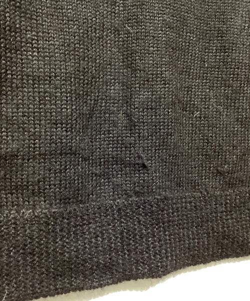 COMOLI（コモリ）COMOLI (コモリ) 21AW　ブラックアルパカ クルーネックニット ブラウン サイズ:-の古着・服飾アイテム
