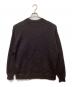 COMOLI (コモリ) 21AW　ブラックアルパカ クルーネックニット ブラウン サイズ:-：24000円