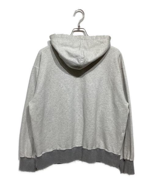 ANCELLM（アンセルム）ANCELLM (アンセルム) ZIPUP HOODIE　ANC-CT89 HEATHER WHITE サイズ:2の古着・服飾アイテム