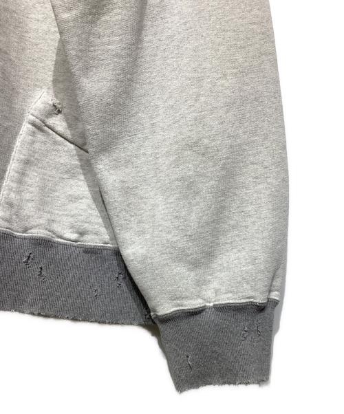 ANCELLM（アンセルム）ANCELLM (アンセルム) ZIPUP HOODIE　ANC-CT89 HEATHER WHITE サイズ:2の古着・服飾アイテム