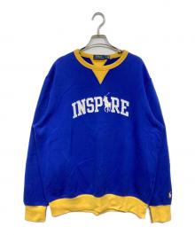 POLO RALPH LAUREN（ポロ・ラルフローレン）の古着「クルーネックスウェット」｜ブルー