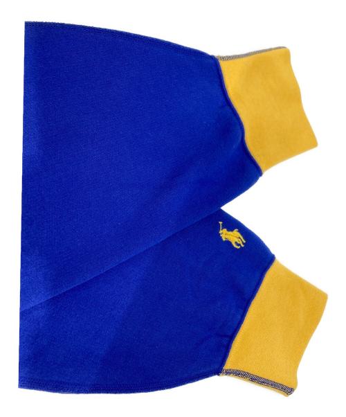 POLO RALPH LAUREN（ポロ・ラルフローレン）POLO RALPH LAUREN (ポロ・ラルフローレン) クルーネックスウェット ブルー サイズ:Lの古着・服飾アイテム