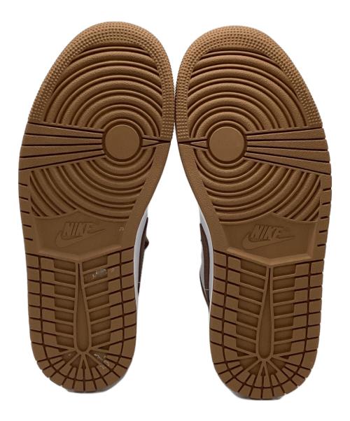 NIKE（ナイキ）NIKE (ナイキ) W AIR JORDAN 1 LOW DC0774-202 ブラウン×ホワイト サイズ:US9の古着・服飾アイテム