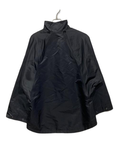 REGULATION Yohji Yamamoto（レギュレーションヨウジヤマモト）REGULATION Yohji Yamamoto (レギュレーションヨウジヤマモト) フード付ナイロンジャケット ブラック サイズ:2の古着・服飾アイテム