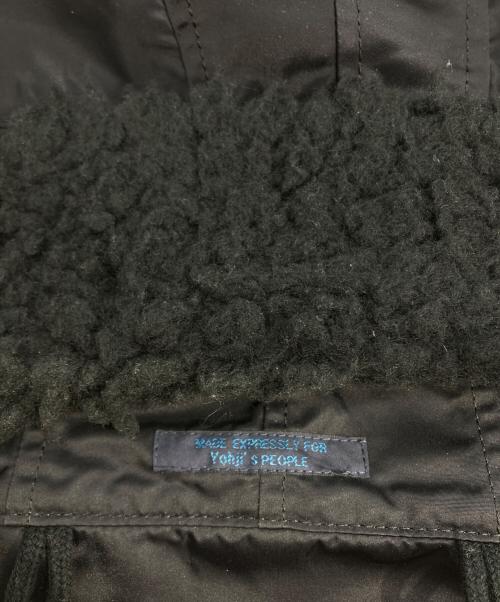 REGULATION Yohji Yamamoto（レギュレーションヨウジヤマモト）REGULATION Yohji Yamamoto (レギュレーションヨウジヤマモト) フード付ナイロンジャケット ブラック サイズ:2の古着・服飾アイテム