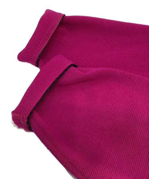 Yves Saint Laurent（イヴサンローラン）Yves Saint Laurent (イヴサンローラン) OLD　ノーカラーチャイナボタンジャケット ピンク サイズ:Mの古着・服飾アイテム