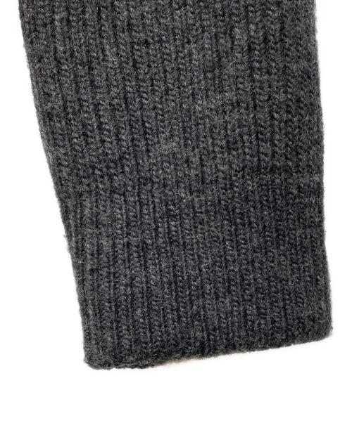 edition（エディション）edition (エディション) フレンチメリノドライバーズニット グレー サイズ:Sの古着・服飾アイテム