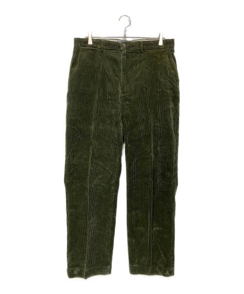 POLO RALPH LAUREN（ポロ・ラルフローレン）POLO RALPH LAUREN (ポロ・ラルフローレン) コーデュロイセットアップスーツ グリーン サイズ:96A7/W36の古着・服飾アイテム