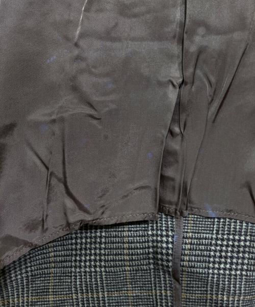 POLO RALPH LAUREN（ポロ・ラルフローレン）POLO RALPH LAUREN (ポロ・ラルフローレン) チェックセットアップスーツ ブラウン サイズ:39/W85の古着・服飾アイテム