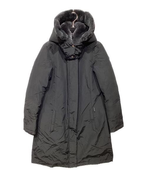 WOOLRICH（ウールリッチ）WOOLRICH (ウールリッチ) BOW BRIDGE ダウンコート ブラック サイズ:Sの古着・服飾アイテム