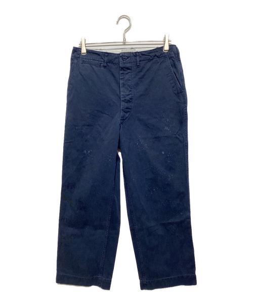 BOWWOW（バウワウ）BOWWOW (バウワウ) WORK TROUSERS DUSTY ネイビー サイズ:Lの古着・服飾アイテム