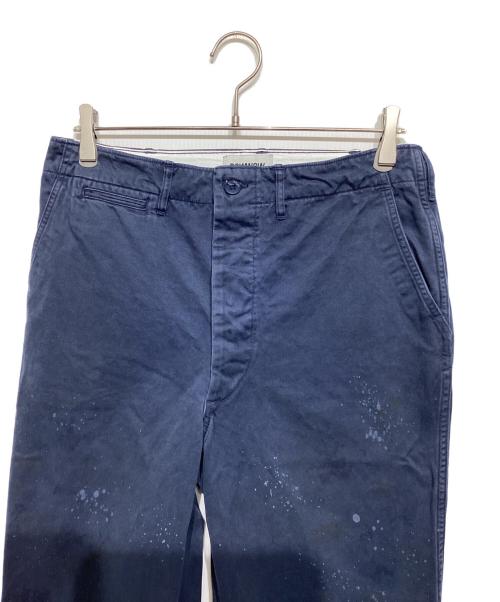 BOWWOW（バウワウ）BOWWOW (バウワウ) WORK TROUSERS DUSTY ネイビー サイズ:Lの古着・服飾アイテム