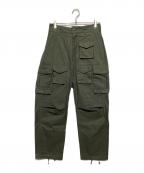 Engineered Garmentsエンジニアドガーメンツ）の古着「FA PANT COTTON BRUSHED HB」｜オリーブ