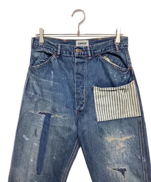 BOWWOW（バウワウ）BOWWOW (バウワウ) LAPD PRISONER DENIM PT AGING インディゴ サイズ:Mの古着・服飾アイテム