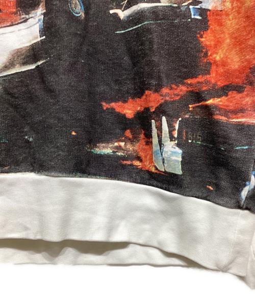 Palm Angels（パーム エンジェルス）Palm Angels (パーム エンジェルス) Burning Car Hoodie　PMBB003S18348033 ホワイト サイズ:Sの古着・服飾アイテム