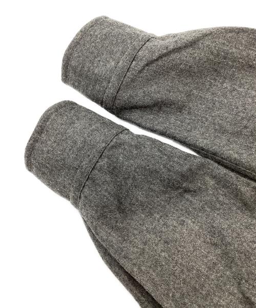 POLO RALPH LAUREN（ポロ・ラルフローレン）POLO RALPH LAUREN (ポロ・ラルフローレン) ウールシャツワンピース グレー サイズ:X4の古着・服飾アイテム