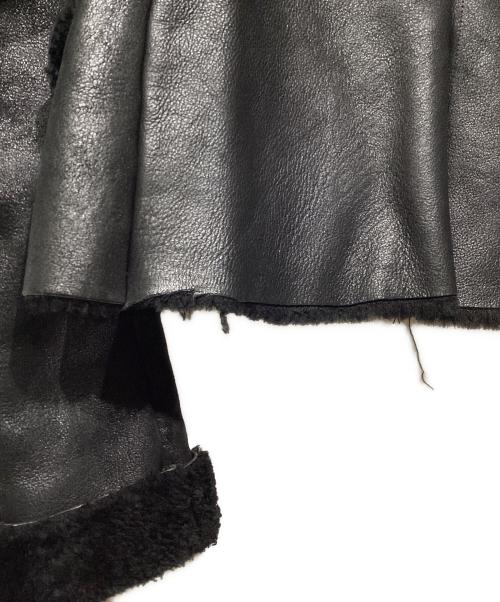 Vivienne Westwood（ヴィヴィアンウエストウッド）Vivienne Westwood (ヴィヴィアンウエストウッド) ムートンジャケット ブラック サイズ:40の古着・服飾アイテム