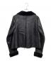 Vivienne Westwood (ヴィヴィアンウエストウッド) ムートンジャケット ブラック サイズ:40：20000円