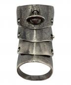 Vivienne Westwoodヴィヴィアンウエストウッド）の古着「4連アーマーリング」｜シルバー