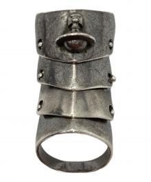 Vivienne Westwood（ヴィヴィアンウエストウッド）の古着「4連アーマーリング」｜シルバー