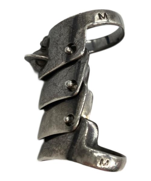 Vivienne Westwood（ヴィヴィアンウエストウッド）Vivienne Westwood (ヴィヴィアンウエストウッド) 4連アーマーリング シルバー サイズ:M（約12号）の古着・服飾アイテム