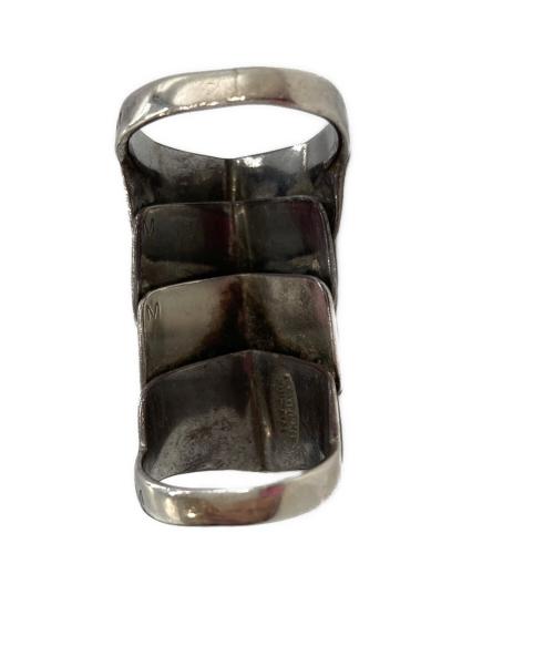 Vivienne Westwood（ヴィヴィアンウエストウッド）Vivienne Westwood (ヴィヴィアンウエストウッド) 4連アーマーリング シルバー サイズ:M（約12号）の古着・服飾アイテム