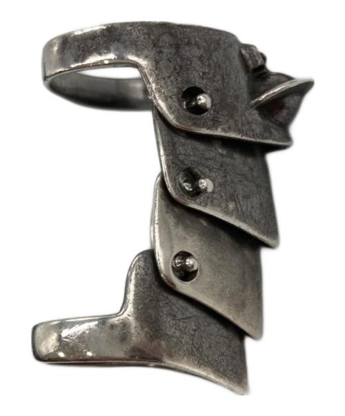 Vivienne Westwood（ヴィヴィアンウエストウッド）Vivienne Westwood (ヴィヴィアンウエストウッド) 4連アーマーリング シルバー サイズ:M（約12号）の古着・服飾アイテム