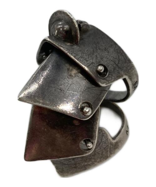 Vivienne Westwood（ヴィヴィアンウエストウッド）Vivienne Westwood (ヴィヴィアンウエストウッド) 4連アーマーリング シルバー サイズ:M（約12号）の古着・服飾アイテム