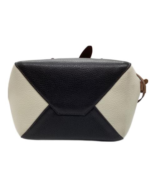 FURLA（フルラ）FURLA (フルラ) NET トートバッグ ブラック×ホワイトの古着・服飾アイテム