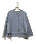 ADORE（アドーア）の古着「ピュアカシミヤノーカラージャケット 531-0250909」｜スカイブルー