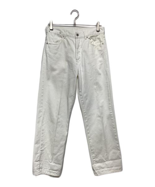 DRIES VAN NOTEN（ドリスヴァンノッテン）DRIES VAN NOTEN (ドリスヴァンノッテン) デニムパンツ ホワイト サイズ:27の古着・服飾アイテム